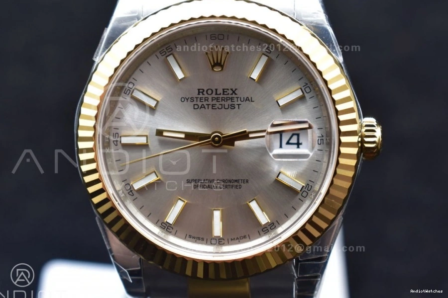 904L on Dial YG Silver 596 Bracelet DateJust 126333 Best GoAnywhere 41 SS VS VSF Edition 1:1 Oyster 0116